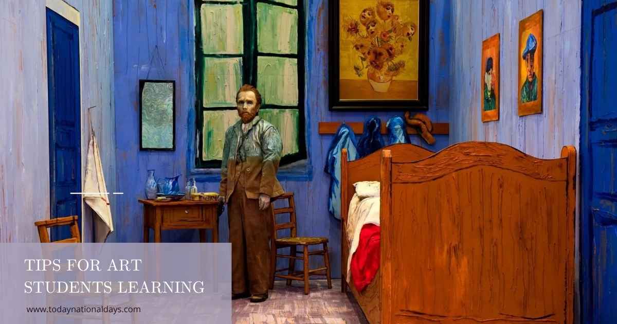 Art Students Learning Van Gogh’s Bedroom