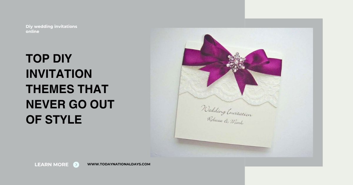 DIY Invitation Themes