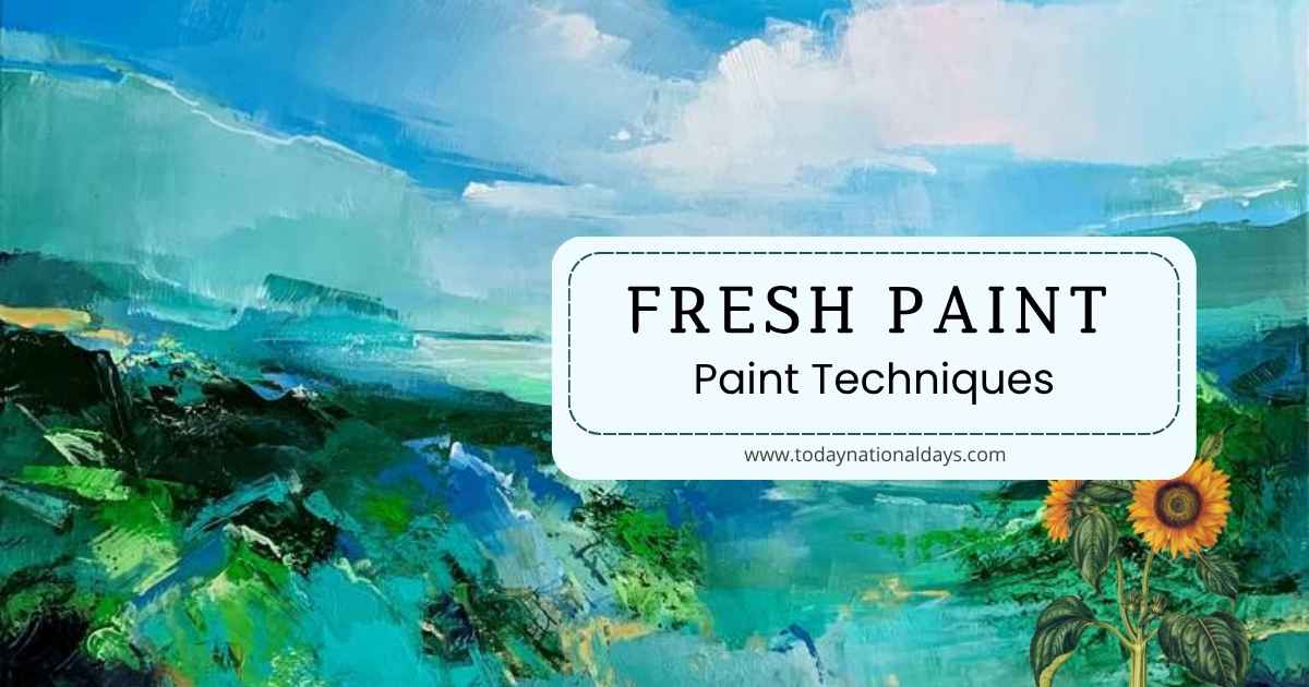fresh paint