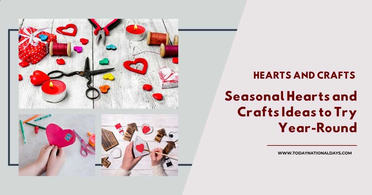 Seasonal Hearts and Crafts Ideas